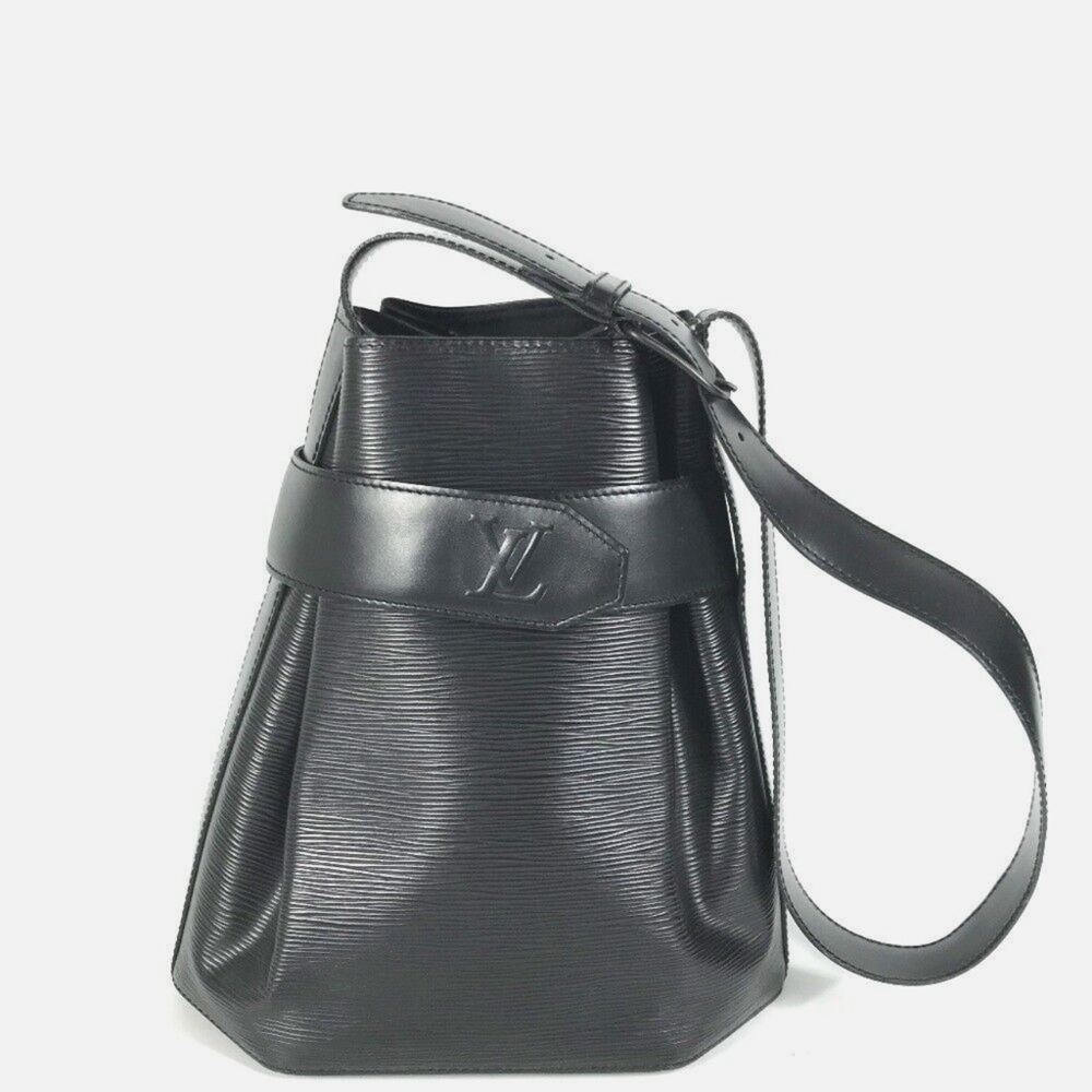 Authentic Louis Vuitton Epi Sac D'épaule Leather Shoulder Bag